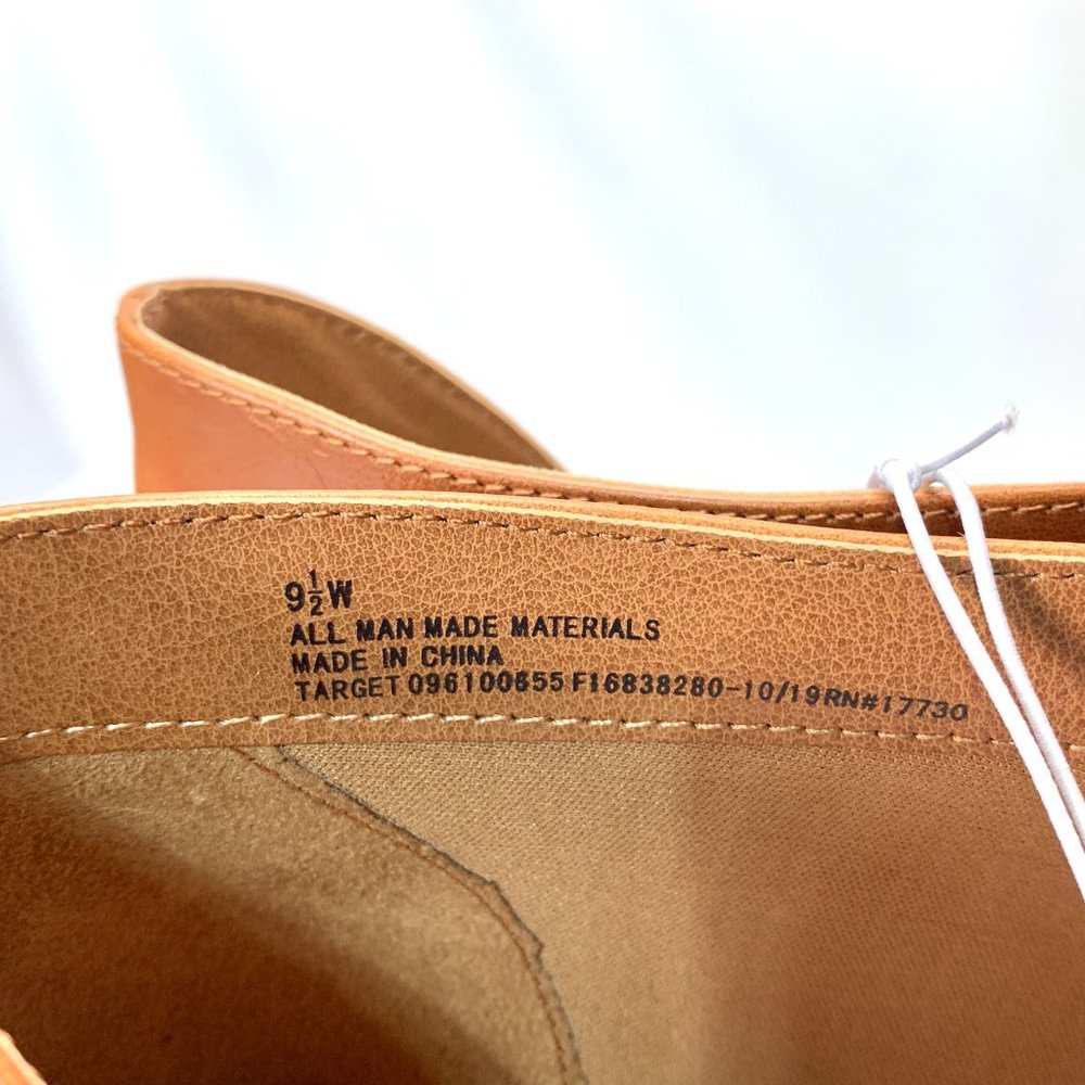 Women's Wenda Cut Out Ankle Boot 9.5W Cognac - Picture 7 of 15
